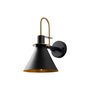Opviq Arco - 15040 Lámpara de Pared de Metal Negra
